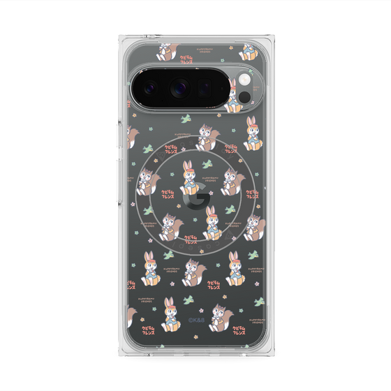 Premium Square Case with Pixelsnap［ Kuppyramu Friends - Face ］