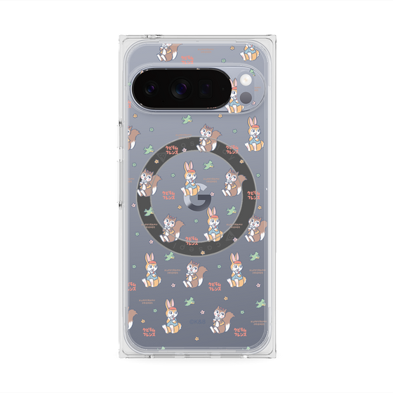 Premium Square Case with Pixelsnap［ Kuppyramu Friends - Face ］