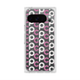 Premium Square Case with Pixelsnap［ Original - CASEPLAY Initial All-over Pattern - Pink ］