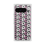 Premium Square Case with Pixelsnap［ Original - CASEPLAY Initial All-over Pattern - Pink ］
