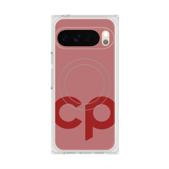 Premium Square Case with Pixelsnap［ Original - CASEPLAY Initial - Red ］
