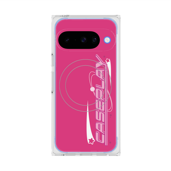 Premium Square Case with Pixelsnap［ Original - Y2K Arrange - Pink ］