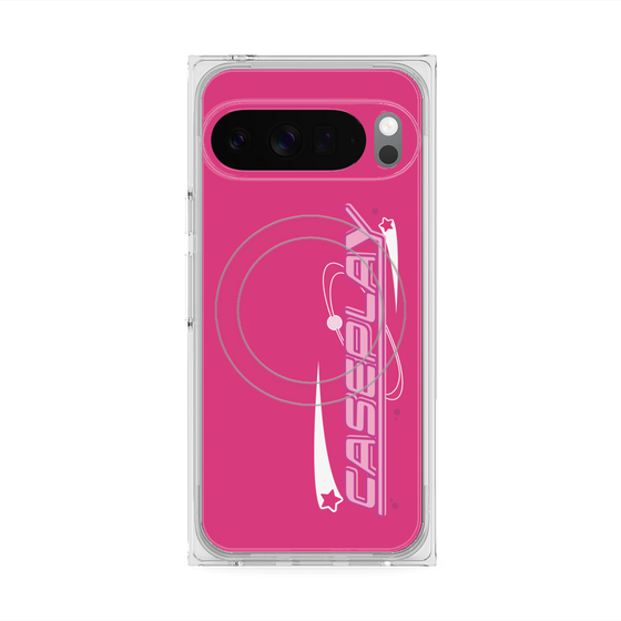 Premium Square Case with Pixelsnap［ Original - Y2K Arrange - Pink ］