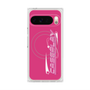 Premium Square Case with Pixelsnap［ Original - Y2K Arrange - Pink ］