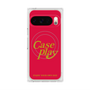 Premium Square Case with Pixelsnap［ Original - ENJOY YOUR OWN DAY - Red ］
