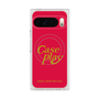 Premium Square Case with Pixelsnap［ Original - ENJOY YOUR OWN DAY - Red ］