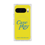 Premium Square Case with Pixelsnap［ Original - ENJOY YOUR OWN DAY - Yellow ］