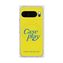 Premium Square Case with Pixelsnap［ Original - ENJOY YOUR OWN DAY - Yellow ］
