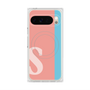 Premium Square Case with Pixelsnap［ Original - initial color line - S pink ］