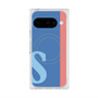 Premium Square Case with Pixelsnap［ Original - initial color line - S blue ］
