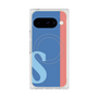 Premium Square Case with Pixelsnap［ Original - initial color line - S blue ］