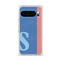 Premium Square Case with Pixelsnap［ Original - initial color line - S blue ］