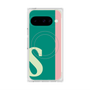 Premium Square Case with Pixelsnap［ Original - initial color line - S green ］