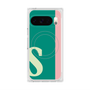 Premium Square Case with Pixelsnap［ Original - initial color line - S green ］