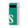 Premium Square Case with Pixelsnap［ Original - initial color line - S green ］