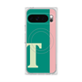 Premium Square Case with Pixelsnap［ Original - initial color line - T green ］