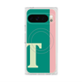 Premium Square Case with Pixelsnap［ Original - initial color line - T green ］