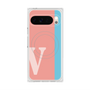 Premium Square Case with Pixelsnap［ Original - initial color line - V pink ］