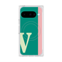 Premium Square Case with Pixelsnap［ Original - initial color line - V green ］