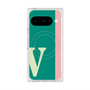 Premium Square Case with Pixelsnap［ Original - initial color line - V green ］