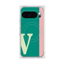 Premium Square Case with Pixelsnap［ Original - initial color line - V green ］