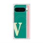 Premium Square Case with Pixelsnap［ Original - initial color line - V green ］