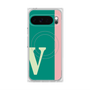 Premium Square Case with Pixelsnap［ Original - initial color line - V green ］
