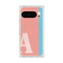Premium Square Case with Pixelsnap［ Original - initial color line - A pink ］