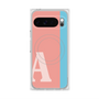 Premium Square Case with Pixelsnap［ Original - initial color line - A pink ］