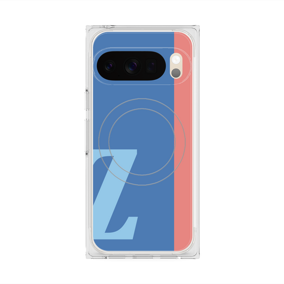 Premium Square Case with Pixelsnap［ Original - initial color line - Z blue ］