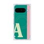 Premium Square Case with Pixelsnap［ Original - initial color line - A green ］