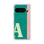 Premium Square Case with Pixelsnap［ Original - initial color line - A green ］
