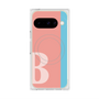 Premium Square Case with Pixelsnap［ Original - initial color line - B pink ］