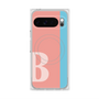 Premium Square Case with Pixelsnap［ Original - initial color line - B pink ］