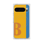 Premium Square Case with Pixelsnap［ Original - initial color line - B orange ］