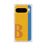 Premium Square Case with Pixelsnap［ Original - initial color line - B orange ］