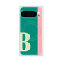 Premium Square Case with Pixelsnap［ Original - initial color line - B green ］