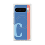 Premium Square Case with Pixelsnap［ Original - initial color line - C blue ］