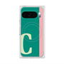 Premium Square Case with Pixelsnap［ Original - initial color line - C green ］
