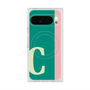 Premium Square Case with Pixelsnap［ Original - initial color line - C green ］
