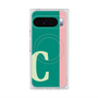 Premium Square Case with Pixelsnap［ Original - initial color line - C green ］