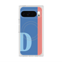 Premium Square Case with Pixelsnap［ Original - initial color line - D blue ］