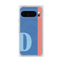Premium Square Case with Pixelsnap［ Original - initial color line - D blue ］
