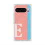 Premium Square Case with Pixelsnap［ Original - initial color line - E pink ］