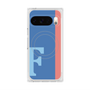 Premium Square Case with Pixelsnap［ Original - initial color line - F blue ］