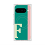 Premium Square Case with Pixelsnap［ Original - initial color line - F green ］