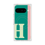 Premium Square Case with Pixelsnap［ Original - initial color line - H green ］