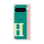 Premium Square Case with Pixelsnap［ Original - initial color line - H green ］