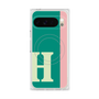 Premium Square Case with Pixelsnap［ Original - initial color line - H green ］