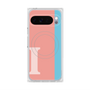 Premium Square Case with Pixelsnap［ Original - initial color line - I pink ］